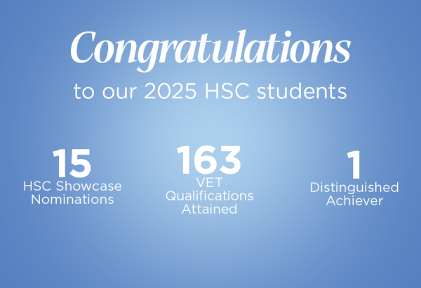 Southern Cross Catholic College Burwood 2025 HSC results